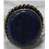 Image 1 : #122-NATURAL LAPIZ LAZULI RING SIZE 6.5