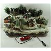 Image 1 : FIBER OPTIC CHRISTMAS VILLAGE.