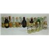 Image 1 : BOX OF 1960'S GLASS LIQUOR MINIS