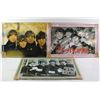 Image 1 : SEALED 3 BEATLES TIN PLAQUES