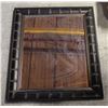 Image 1 : ELEGANT MIRROR BAMBOO BORDER 25"X21"