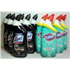 Image 1 : LOT OF ASSORTED LYSOL + CLOROX CLEANER