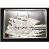 Image 1 : .925 SOLID STERLING SILVER INGOT W/FAMOUS SHIPS