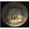 Image 1 : 1842 BANK OF MONTREAL LARGE 1-CENT TOKEN