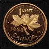 Image 1 : 1988 PROOF FINISH CANADA 1 CENT COIN