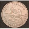 Image 1 : 1934 GEORGE V NEW ZEALAND SILVER 1 SHILLING COIN