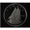 Image 1 : 1985 PROOF FINISH CANADA 10 CENT COIN