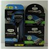 Image 1 : NEW SCHICK HYDRO5 SENSE HYDRATE RAZOR WITH TWO