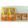 Image 1 : 2 NEW SCHICK HYDRO 5 SENSE RAZORS WITH TWO PACKS