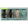 Image 1 : LOT OF 4 ASSORTED TCK QUARTZ ACCURACY WATCHES