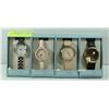 Image 1 : LOT OF 4 ASSORTED TCK QUARTZ ACCURACY WATCHES