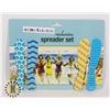 Image 1 : NEW 4PC MELAMINE SPREADER SET