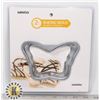 Image 1 : NEW 2PC BUTTERFLY BAKING MOLDS