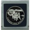 Image 1 : RCM 1992 B.U. SILVER DOLLAR- STAGECOACH
