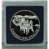 Image 1 : RCM 1992 B.U. SILVER DOLLAR- STAGECOACH