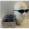 Image 1 : BLUE OAKLEY STYLE SUNGLASSES