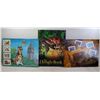 LOT OF 3 PRINT SETS JUNGLE BOOK, TREASURE PLANET