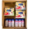 FLAT LOT OF ASSORTED BABY FORMULA