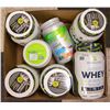 Image 1 : FLAT LOT OF ASSORTED PROTEIN POWDER