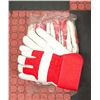 PACK OF 12 ZENITH COWHIDE WORK GLOVES