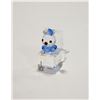 Image 1 : SWAROVSKI CRYSTAL FIGURE JACK IN THE BOX BLUE