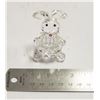 Image 2 : SWAROVSKI CRYSTAL FIGURE LARGE BUNNY RABBIT