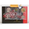 RCM 2013 UNC COIN SET CANADA