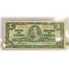 Image 1 : 1937 CANADIAN $1 BILL