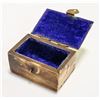 Image 2 : 1940'S BONE AND BRASS JEWELRY BOX HANDMADE