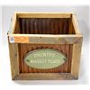 SHOWHOME COUNTRY MARKET PLACE WOOD/METAL BOX +