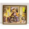 DAVID MANN EASYRIDER FRAMED BIKER POSTER