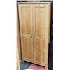 Image 1 : PINE WARDROBE L-31" H-63" W-20"