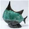 BLUE MOUNTAIN POTTERY FISH VASE