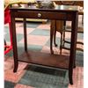 SHOWHOME STYLE SIDE TABLE WITH DRAWER 28" X 26"