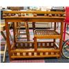 Image 1 : LARGE WOODEN KITCHEN CART