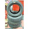 Image 1 : SET OF 4 TIRES 225/65 R17