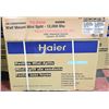 NEW HAIER 12,000BTU MINI-SPLIT AIR CONDITIONING