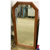 Image 1 : HANGING SOLID WOOD MIRROR