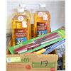 Image 1 : BOX WITH BBQ LIGHTERS & CITRONELLA OIL