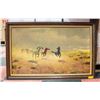 Image 1 : FRAMED HORSE PICTURE