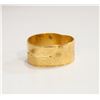 Image 2 : SET OF 8 GOLD TONED BIRKS NAPKIN RING/NAME CARD