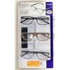 Image 1 : FOSTER GRANT READING GLASSES 3 PACK +2.50