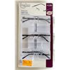 Image 1 : FOSTER GRANT READING GLASSES 3 PACK +1.50