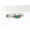 Image 1 : ROYALTY BRACELET WITH GREEN STONES