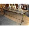 Image 1 : Zinc Topped Table/Console from France #2071143