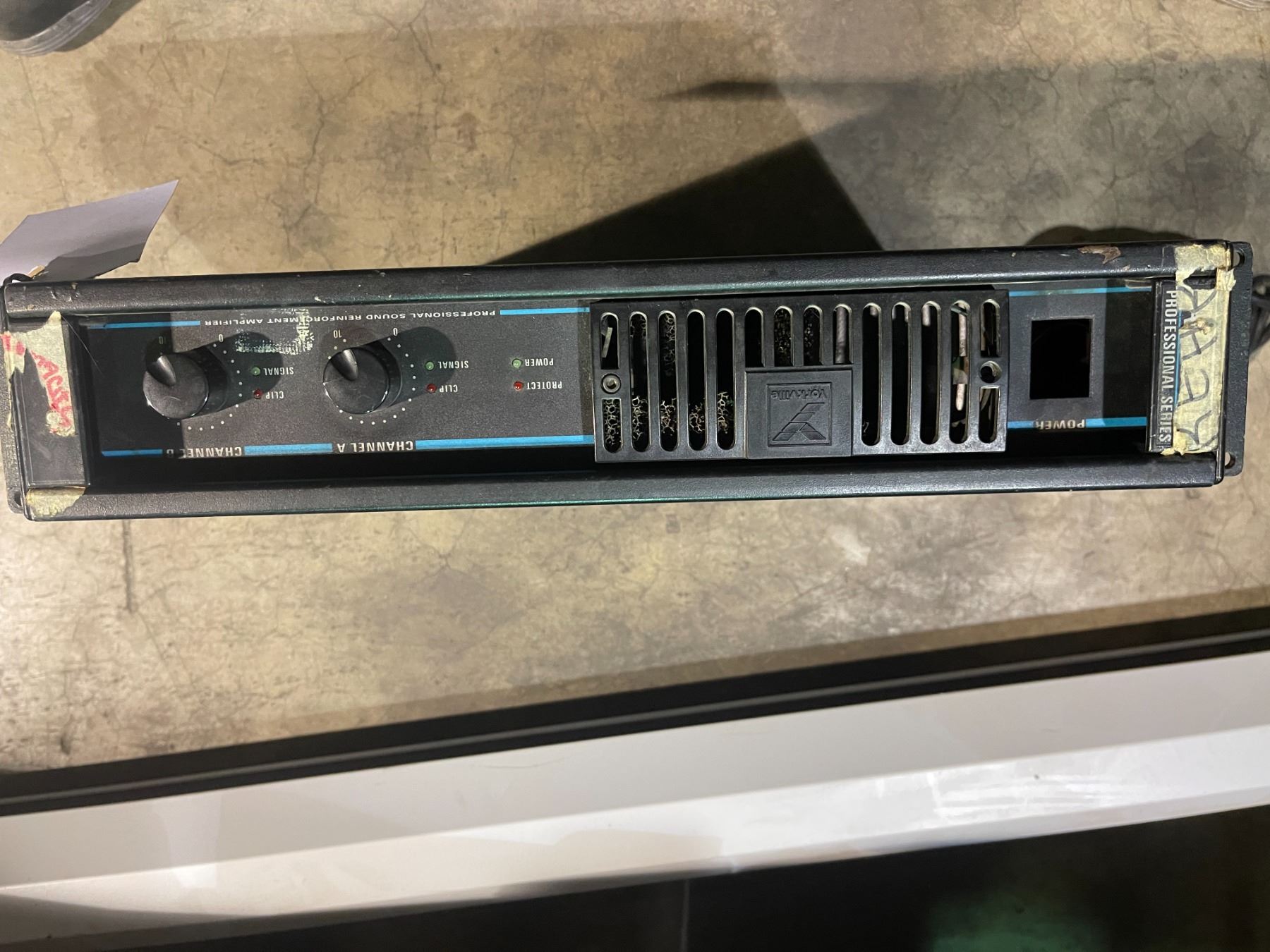 AUDIOPRO 800 RACK MOUNT PROFESSIONAL SOUND REINFORCEMENT AMPLIFIER ...