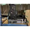 Image 2 : CYBERPOWER 1500VA BATTERY BACKUP, BOX OF ASSORTED ELECTRICAL, ASUS CORE I3 DESKTOP COMPUTER