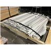 Image 2 : PALLET OF ADJUSTABLE PRODUCT SHELVING CROSSBARS WITH APPROXIMATELY 250+ 3' CROSSBARS