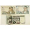 Image 1 : 3 PIECES OF FOREIGN CURRENCY 2-FRANCE 1943