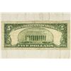 Image 2 : 1934-A $5 SILVER CERTIFICATE NORTH AFRICA YELLOW